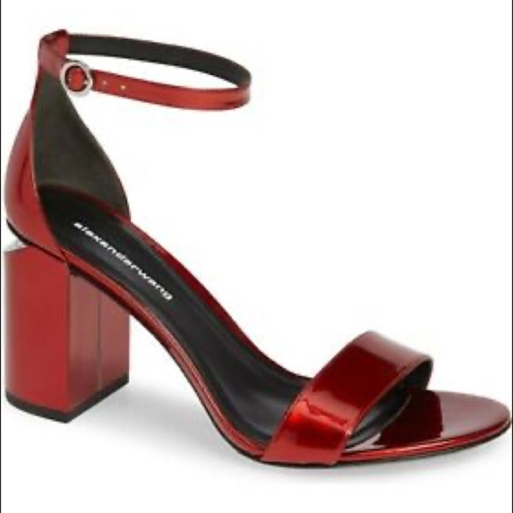 New with box Alexander wang ankle strap sandal